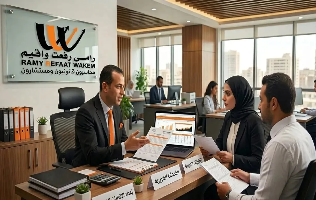 الخدمات الضريبية وإعداد الإقرارات الدورية